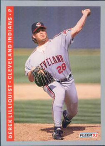 1993 Fleer #217 Derek Lilliquist VG Cleveland Indians 