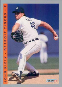 1993 Fleer #230 John Kiely UER VG Detroit Tigers 