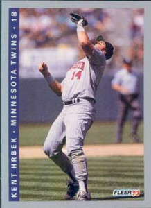 1993 Fleer #267 Kent Hrbek VG Minnesota Twins 