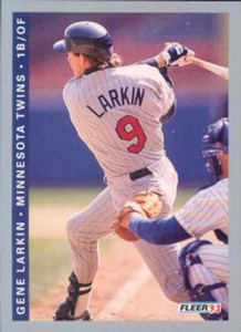 1993 Fleer #269 Gene Larkin VG Minnesota Twins 