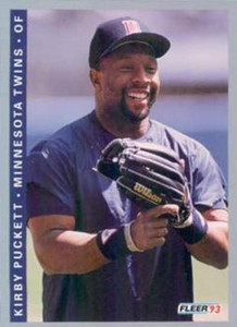 1993 Fleer #273 Kirby Puckett VG Minnesota Twins 
