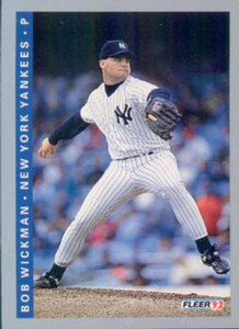 1993 Fleer #288 Bob Wickman VG New York Yankees 