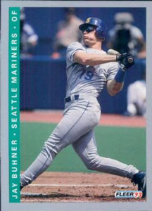 1993 Fleer #305 Jay Buhner VG Seattle Mariners 