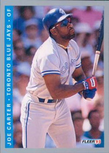 1993 Fleer #333 Joe Carter VG Toronto Blue Jays 