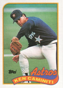 1989 Topps #369 Ken Caminiti NM-MT Houston Astros 