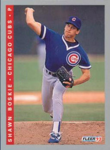 1993 Fleer #373 Shawn Boskie VG Chicago Cubs 