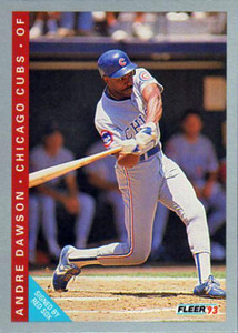 1993 Fleer #377 Andre Dawson VG Chicago Cubs 
