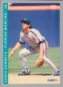 1993 Fleer #426 Chris Donnels VG Florida Marlins 