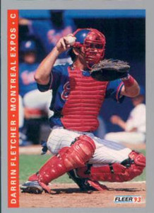 1993 Fleer #460 Darrin Fletcher VG Montreal Expos 