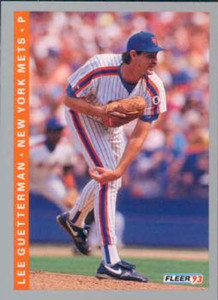 1993 Fleer #475 Lee Guetterman VG New York Mets 
