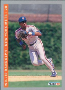 1993 Fleer #479 Willie Randolph VG New York Mets 