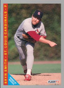 1993 Fleer #515 Bryn Smith VG St. Louis Cardinals 