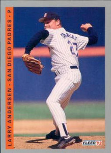 1993 Fleer #518 Larry Andersen VG San Diego Padres 