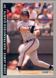1993 Fleer #531 Chris James VG San Francisco Giants 