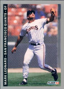 1993 Fleer #532 Mark Leonard VG San Francisco Giants 