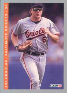 1993 Fleer #549 Joe Orsulak VG Baltimore Orioles 