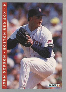 1993 Fleer #557 John Dopson VG Boston Red Sox 