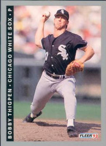 1993 Fleer #589 Bobby Thigpen VG Chicago White Sox 