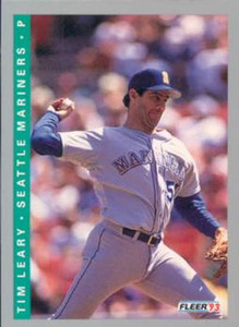 1993 Fleer #677 Tim Leary VG Seattle Mariners 