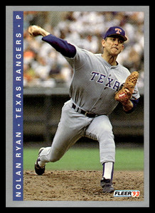 1993 Fleer #690 Nolan Ryan VG Texas Rangers 