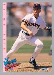 1993 Fleer #708 Bill Swift LL VG San Francisco Giants 