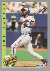 1993 Fleer #713 Joe Carter RT VG Toronto Blue Jays 