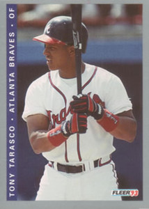 1993 Fleer Final Edition #5 Tony Tarasco NM-MT  RC Rookie Atlanta Braves 