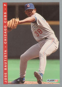 1993 Fleer Final Edition #6 Jose Bautista NM-MT  Chicago Cubs 