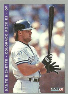1993 Fleer Final Edition #22 Dante Bichette NM-MT  Colorado Rockies 