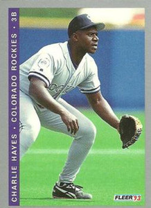 1993 Fleer Final Edition #33 Charlie Hayes NM-MT  Colorado Rockies 