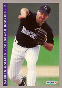 1993 Fleer Final Edition #34 Darren Holmes NM-MT  Colorado Rockies 