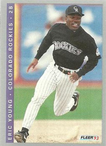 1993 Fleer Final Edition #47 Eric Young NM-MT  Colorado Rockies 