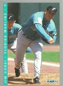 1993 Fleer Final Edition #58 Jim Corsi NM-MT  Florida Marlins 