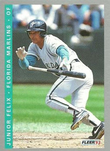 1993 Fleer Final Edition #60 Junior Felix NM-MT  Florida Marlins 