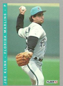 1993 Fleer Final Edition #64 Joe Klink NM-MT  Florida Marlins 