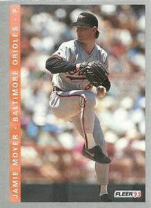 1993 Fleer Final Edition #160 Jamie Moyer NM-MT  Baltimore Orioles 