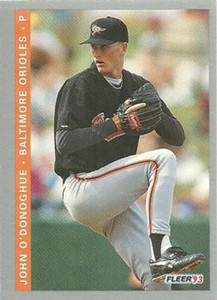 1993 Fleer Final Edition #162 John O'Donoghue NM-MT  RC Rookie Baltimore Orioles 