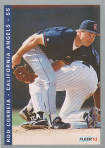 1993 Fleer Final Edition #179 Rod Correia NM-MT  RC Rookie California Angels 