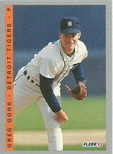 1993 Fleer Final Edition #210 Greg Gohr NM-MT  Detroit Tigers 