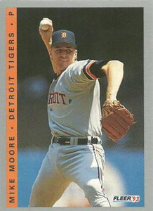 1993 Fleer Final Edition #213 Mike Moore NM-MT  Detroit Tigers 