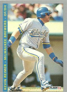1993 Fleer Final Edition #232 Kevin Reimer NM-MT  Milwaukee Brewers 