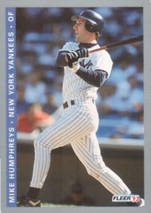 1993 Fleer Final Edition #246 Mike Humphreys NM-MT  New York Yankees 