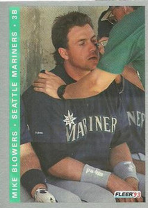 1993 Fleer Final Edition #264 Mike Blowers NM-MT  Seattle Mariners 