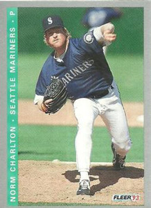 1993 Fleer Final Edition #266 Norm Charlton NM-MT  Seattle Mariners 