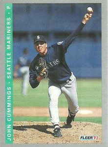 1993 Fleer Final Edition #268 John Cummings NM-MT  RC Rookie Seattle Mariners 