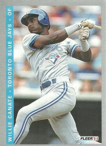 1993 Fleer Final Edition #287 Willie Canate NM-MT  RC Rookie Toronto Blue Jays 