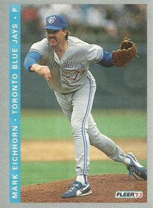1993 Fleer Final Edition #292 Mark Eichhorn NM-MT  Toronto Blue Jays 