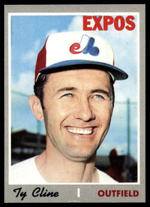 1970 Topps #164 Ty Cline VG Montreal Expos 