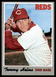1970 Topps #159 Tommy Helms VG Cincinnati Reds 