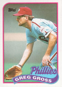 1989 Topps #438 Greg Gross NM-MT Philadelphia Phillies 